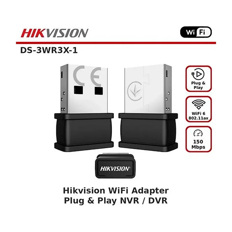 Adaptador WiFi para DVR y NVR hikvision