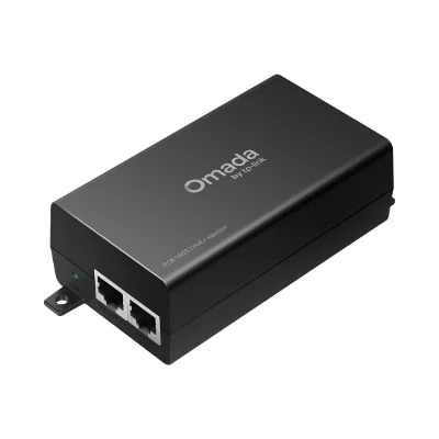 Inyector PoE+ IEEE802.3AF/AT 2 puertos gigabite 30W