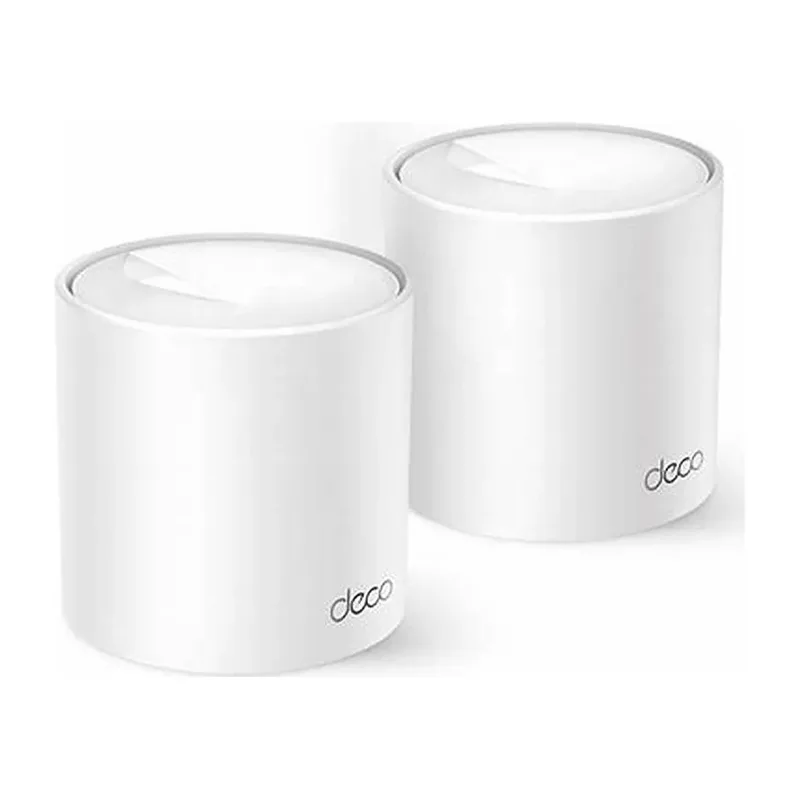 Sistema deco WiFi 6 mesh tplink AX1500 mbps kit de 2 router