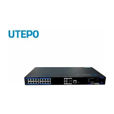 Switch 16 puertos PoE administrables