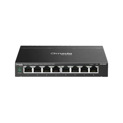 Switch 8 puertos PoE+ gigabit NO-ADMINISTRABLE