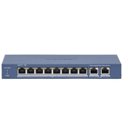 Switch Gigabit PoE+ 8 Puertos con Gestión Nube